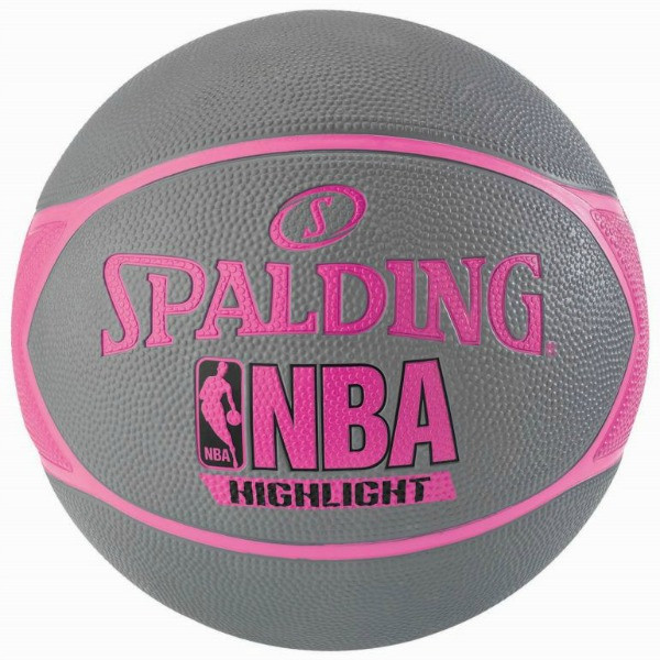 Баскетбольний м'яч Spalding NBA Highlight 4her Gray р. 6 (30 01550 02 9816)
