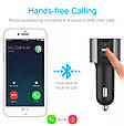 Mini Bluetooth ФМ модулятор / Гучний зв'язок / Зарядний USB, фото 6