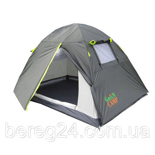 Палатка Двухместная GreenCamp 1001A ( Двухслойная ) — Купить Недорого ...