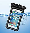 Водонепроникний плавальний чохол аквабокс для телефона 4.0-5.5 дюйма універсальний прозорий Oxo, фото 2