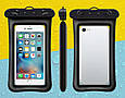 Водонепроникний плавальний чохол аквабокс для телефона 4.0-5.5 дюйма універсальний прозорий Oxo, фото 4
