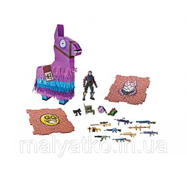 Фігурка Fortnite і набір артефактів Jazwares Llama Drama Loot Pinata Фортнайт Лама Лут Піната, фото 1