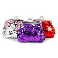 Брелок гаманець з паєтками