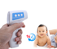 Термометр-пірометр безконтактний для тіла HTD-8818 (34 °C до 42,9 °C) і предметів (0 °C до 100 °C)