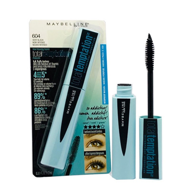 Туш для вій MAYBELLINE Total Temptation Waterproof 604