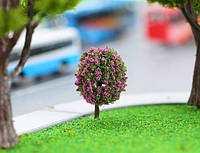 Цветочное дерево 3,5 см для диорам, миниатюр, детского творчества