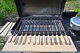 Гриль із коптильнею гарячого копчення КРОКОДІЛ ПЛЮС, фото 7