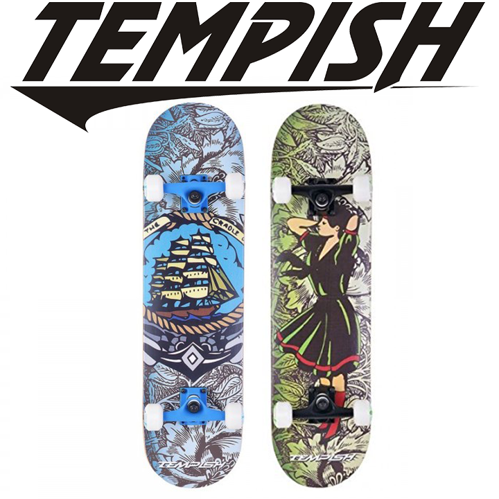 Скейтборд Tempish Pro Black bart
