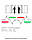 Електромеханічна клямка EFF EFF 125 ---------D15 НЗ_А R для многонаправленных замків MTL, фото 8