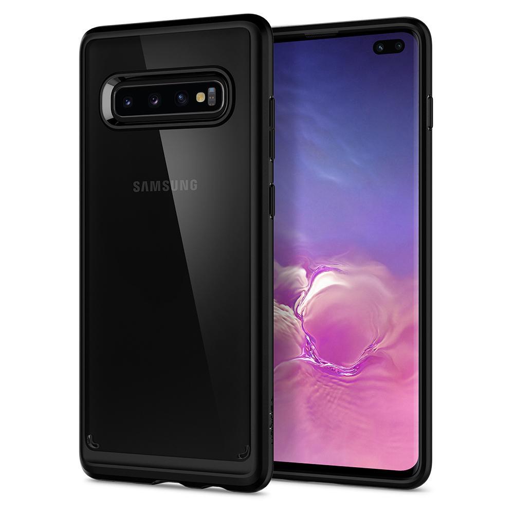 Чохол Spigen для Samsung Galaxy S10 Plus Ultra Hybrid, Matte Black (606CS25767)