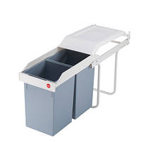 Відро для сміття вбудоване hailo multi box (2x15 літрів)