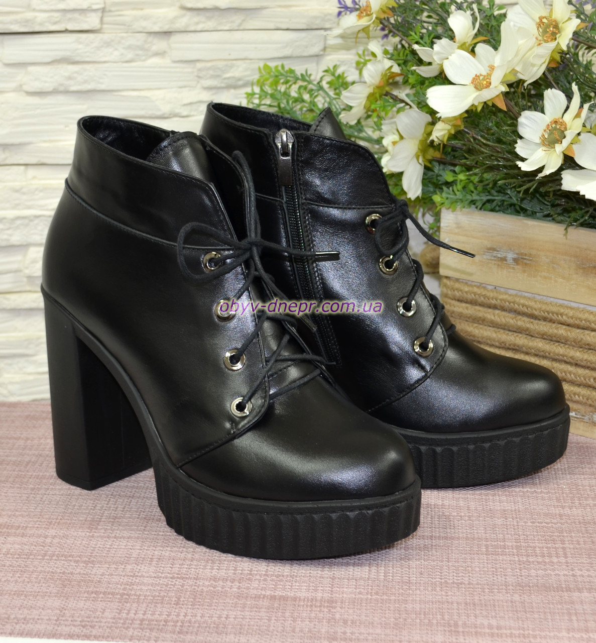 Черевики жіночі на високих підборах, фото 1