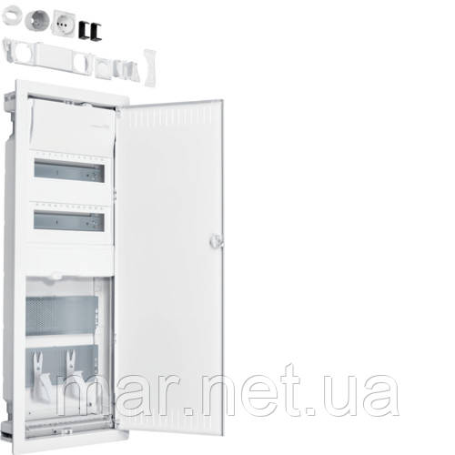 Volta.Hybrid: щит в / у, 24мод. + 2 панелі для ММ, сталеві двері, фото 1