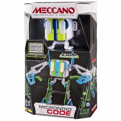 Інтерактивний робот конструктор Мікроноїд Meccano-Erector Micronoid Code Zapp