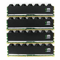 Оперативна пам'ять Mushkin Blackline 32 GB DDR4 UDIMM 32GB kit 4x8GB PC3-22400 28 для настільного комп'ютера