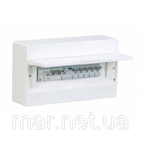 Щит з / у з білими дверцятами, 12 мод. COSMOS, фото 1