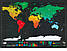 Скретч карта світу Scratch My Map, фото 3