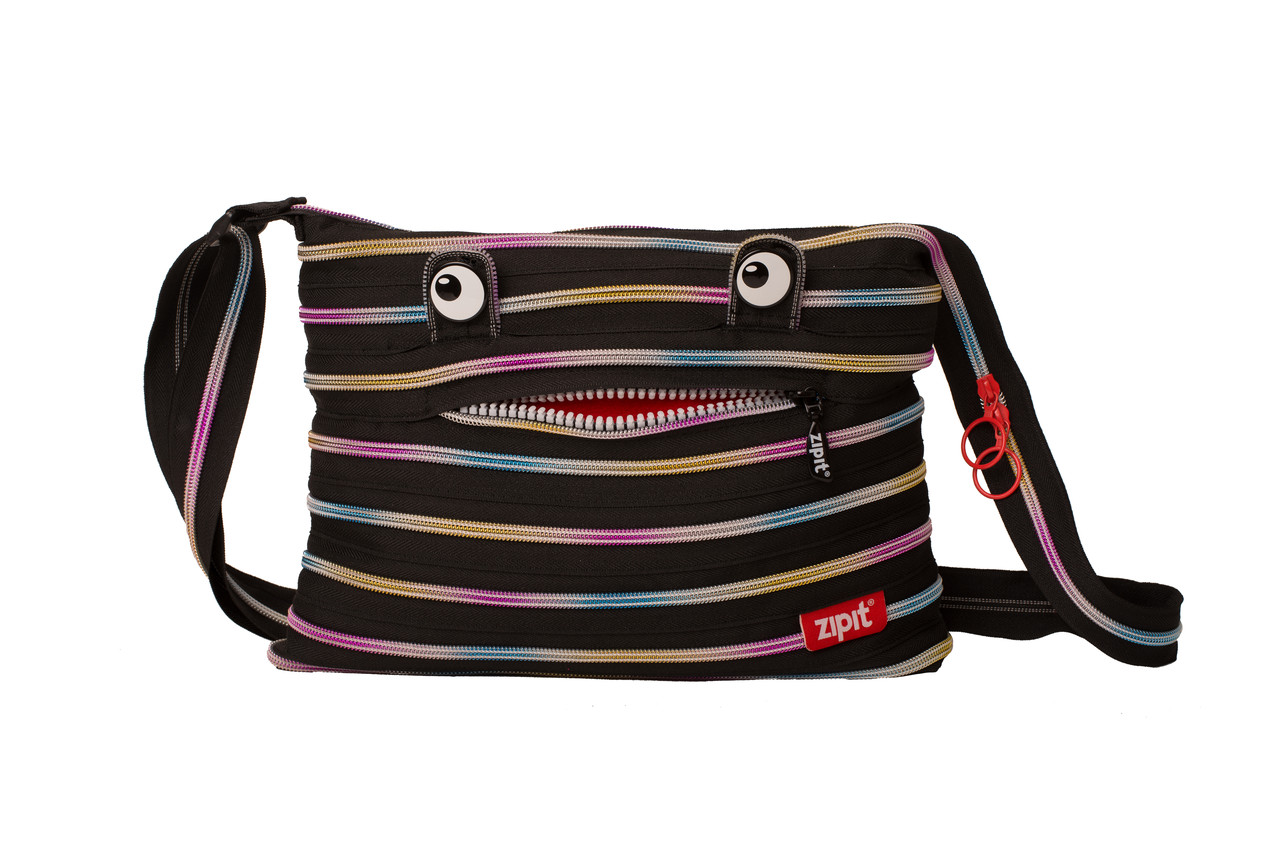 Сумка Zipit Monsters Black & Rainbow Teeth (ZBDM-2)