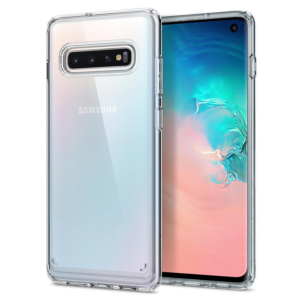 Чохол Spigen для Samsung Galaxy S10 Ultra Hybrid, Crystal Clear (605CS25801)