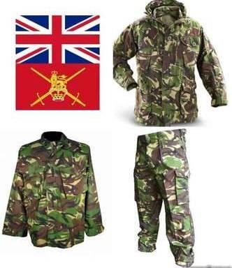 Польовий костюм британської армії, в забарвленні DPM.