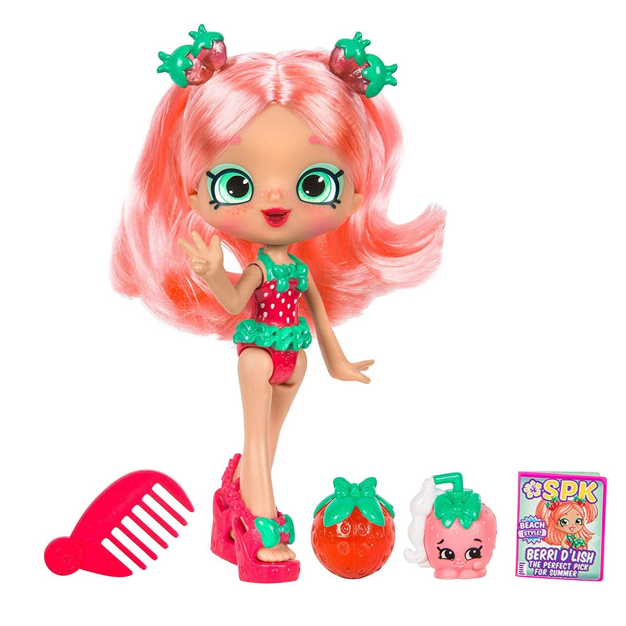 Лялька Шопкінс Шоппі - Беррі Д'Лиш 5" Shoppie Doll with Matching Shopkin & Accessories, Berri D'lish