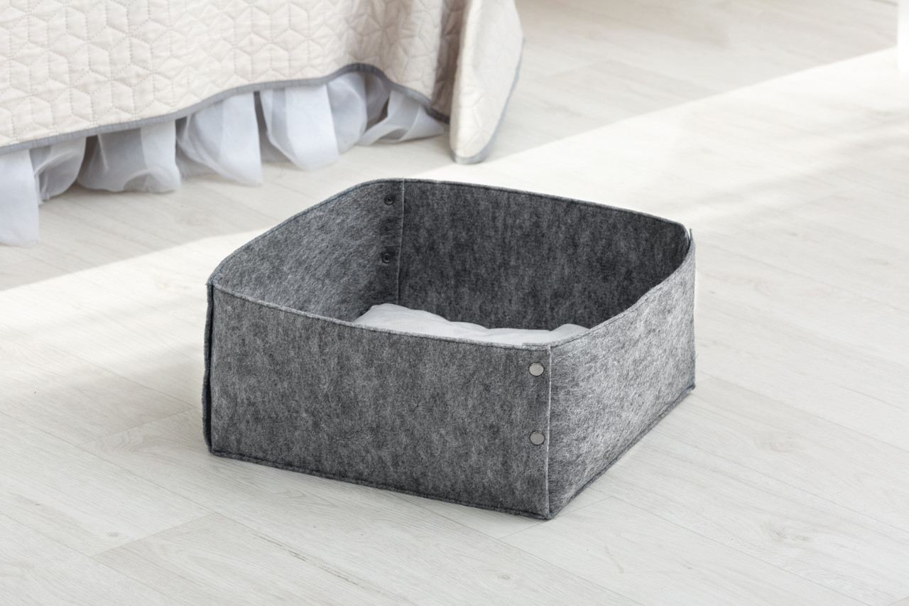 Будиночок для тварин "Кошик на кнопках" без подушки, Digitalwool