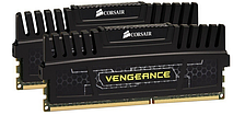 Оперативна пам'ять CORSAIR Vengeance 16 GB (2 x 8 GB) 240-Pin DDR3 SDRAM DDR3 1600 для настільного комп'ютера