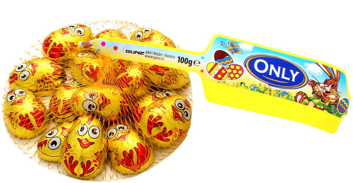 Молочний шоколад Only Курчата сітка 100 г Австрія, фото 1