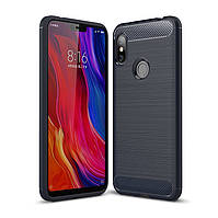 Чохол силіконовий TPU на Xiaomi Redmi Note 6 / Note 6 pro темно синій