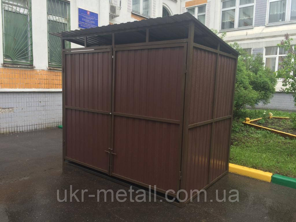 Навіс для сміттєвих баків контейнерів-Сміттєві майданчики