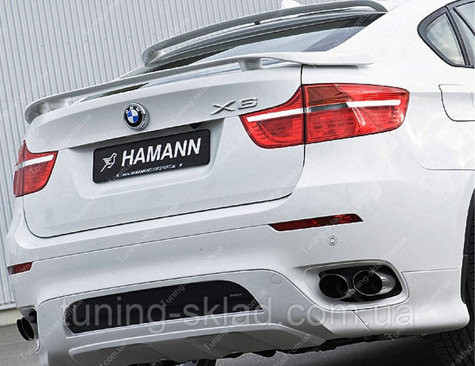 Спойлер на скло BMW X6 E71 (спійлер заднього скла БМВ Х6 Е71), фото 1