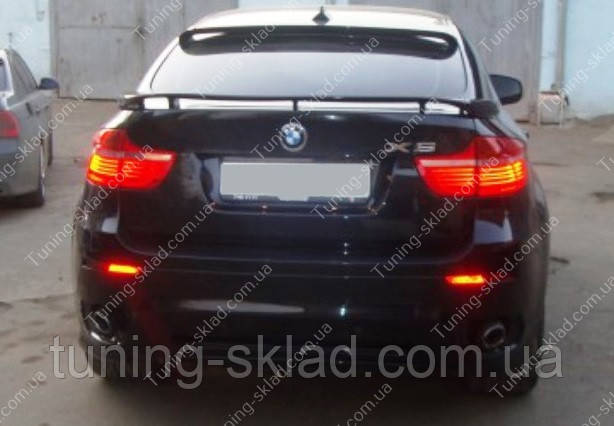 Спойлер на стекло BMW X6 E71 (спойлер заднего стекла БМВ Х6 Е71) - фото 2 - id-p86898267