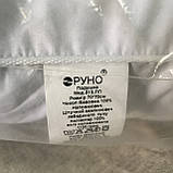 Подушка силіконова зі штучним лебединим пухом 70х70 "Руно", фото 4