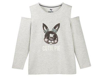 Реглан сірий Зайчик Cutie Pie Lupilu р.86/92, 98/104