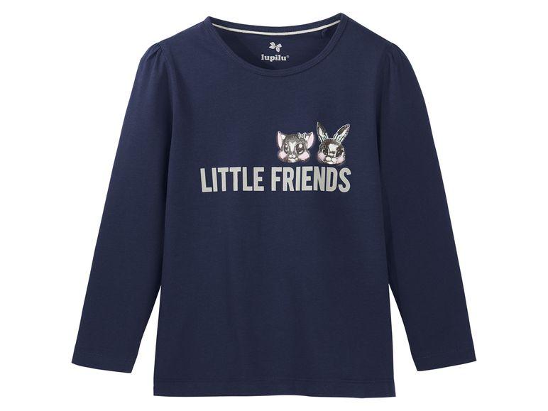 Реглан синий зайки Little Frends р. 86/92, 98/104