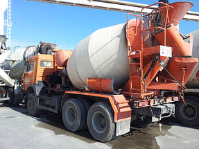 Автобетоновоз Камаз об'ємом 5 м. куб. Габарити 7800x2500x3720