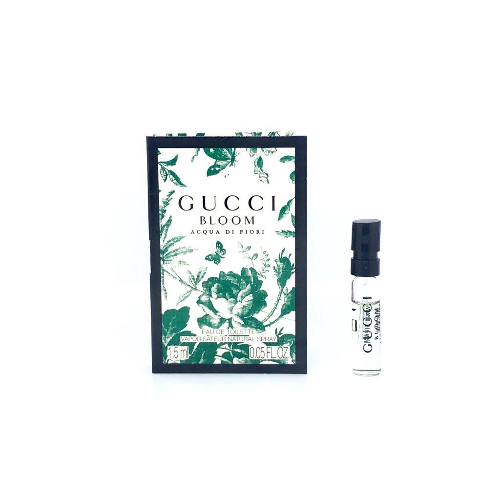 Оригінальна жіноча туалетна вода Gucci Bloom Acqua di Fiori 1,5ml пробник, літній квітковий аромат
