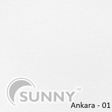 Рулонні штори для вікон у відкритій системі Sunny, тканина Ankara - 1, фото 1