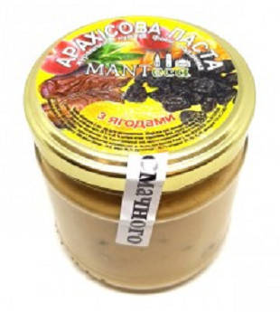 Паста арахісова з ягодами, 180 г.