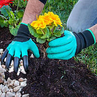 Садові рукавички з кігтями Garden Genie Gloves