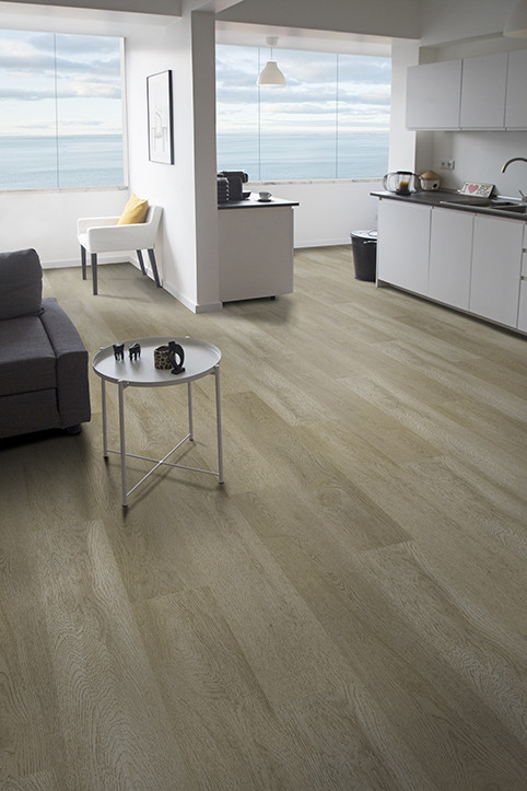 Клейова вінілова підлога CORKART VN 9634