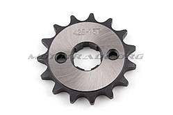 Зірка трансмісії (передня) Zongshen ZS125J 428-15T X-SPROCKET, шт.