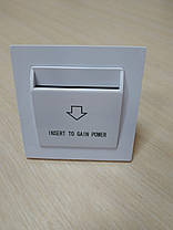 Енергозберігаюча кишеня для готелів SEVEN LOCK P-7751 white, фото 2