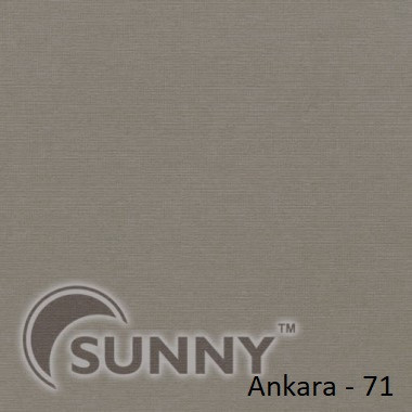 Рулонні штори для вікон у відкритій системі Sunny, тканина Ankara - 3, фото 1