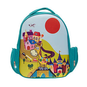 Рюкзак 3D Bag Giraffe жираф (колір мікс), фото 1