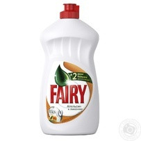 Засіб Fairy апельсин і лимон для миття посуду 500мл