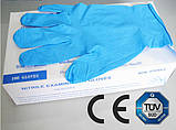 Косметологічні рукавички з нітрилу розмір S, фото 2