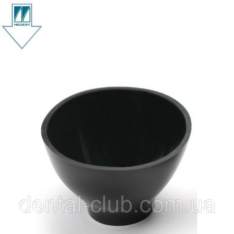 Чаша для замішування гіпсу Medesy 215/1 діаметром 100 мм, місткість 0,3 літра, фото 1