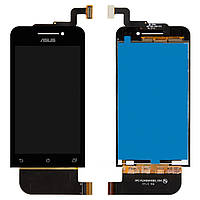 Дисплей для Asus ZenFone 4 (A400CXG), модуль в зборі (екран і сенсор), чорний, оригінал