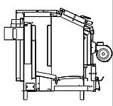Універсальний твердопаливний котел тривалого горіння ProTech Екo-Long + (Протек Еко Лонг Плюс) 30 кВт, фото 4